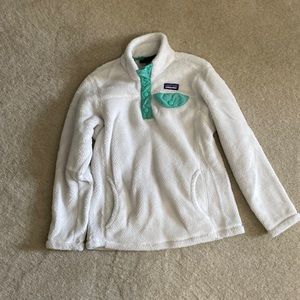 Patagonia quarter zip girls Size 7-8